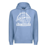 Colony Blue m4a1 sherman tank Premium Hoodie - tuanDangUi