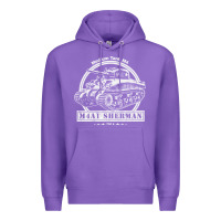 Purple m4a1 sherman tank Premium Hoodie - tuanDangUi