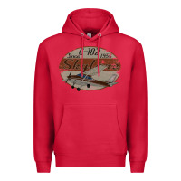 Cardinal cessna 182 skylane since 1956 retro vintage airplane design Premium Hoodie - tuanDangUi