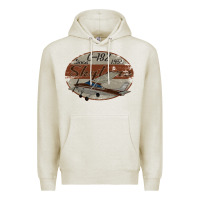 Oatmeal Heather cessna 182 skylane since 1956 retro vintage airplane design Premium Hoodie - tuanDangUi