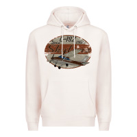 Pale Pink cessna 182 skylane since 1956 retro vintage airplane design Premium Hoodie - tuanDangUi