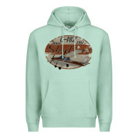 Seafoam cessna 182 skylane since 1956 retro vintage airplane design Premium Hoodie - tuanDangUi