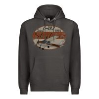 Smoke cessna 182 skylane since 1956 retro vintage airplane design Premium Hoodie - tuanDangUi