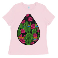 Bubblegum Pink Hispanic Heritage Ladies Tee - BundleAndBundleShop