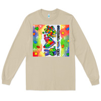 Mushroom peace love understand Long Sleeve Tee - CowGirlArtShop