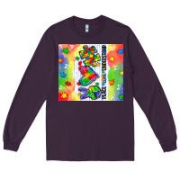 Plum peace love understand Long Sleeve Tee - CowGirlArtShop