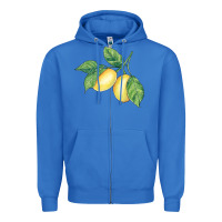 True Royal lemons Zipper Hoodie - BundleAndBundleShop