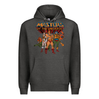 Charcoal Heather he man white color Premium Hoodie - tuanDangUi