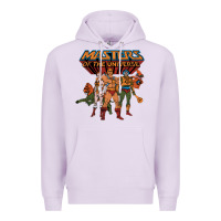 Lilac he man white color Premium Hoodie - tuanDangUi