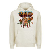Oatmeal Heather he man white color Premium Hoodie - tuanDangUi