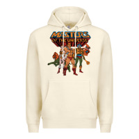 Sandshell he man white color Premium Hoodie - tuanDangUi