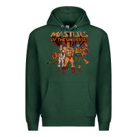 Sports Green he man white color Premium Hoodie - tuanDangUi