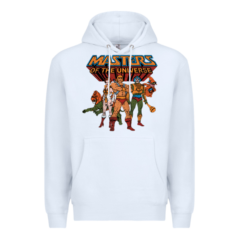 He Man White Color Premium Hoodie by tuanDangUi | Teevron