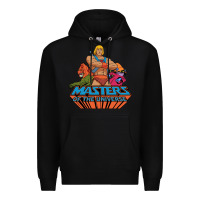Black he man white color 1 Premium Hoodie - tuanDangUi