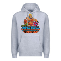 Heather Grey he man white color 1 Premium Hoodie - tuanDangUi