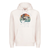 Pale Pink jet ski driver bear funny saying water sports jet ski t shirt Premium Hoodie - tuanDangUi
