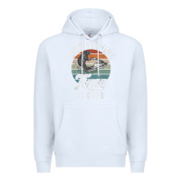 White jet ski driver bear funny saying water sports jet ski t shirt Premium Hoodie - tuanDangUi