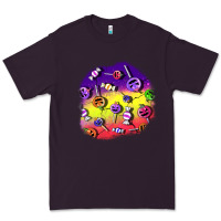 Plum halloween candy  patches Premium Tee - BundleAndBundleShop