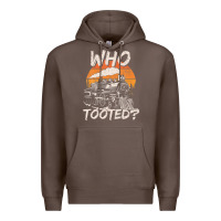 Coffee Who Tooted Funny Train Lovers And Railroad Retro Vintage Premium Hoodie - tuanDangUi