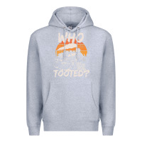 Heather Grey Who Tooted Funny Train Lovers And Railroad Retro Vintage Premium Hoodie - tuanDangUi