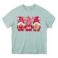 Arona Pink Christmas gnomes Heavy Core Tee - NancyCooperArtShop