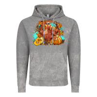Cloud Rock Turkey pumpkins Vintage Hoodie - NancyCooperArtShop