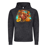 Vintage Arctic Turkey pumpkins Vintage Hoodie - NancyCooperArtShop