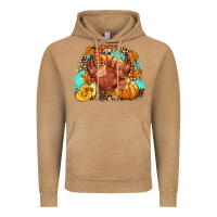 Vintage Camel Turkey pumpkins Vintage Hoodie - NancyCooperArtShop