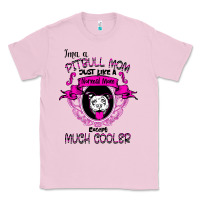 Bubblegum Pink I'm A Pitbull Mom Just Like A Normal Mom Classic Tee - Bettercallsaul