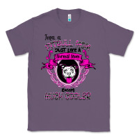 Lavender I'm A Pitbull Mom Just Like A Normal Mom Classic Tee - Bettercallsaul