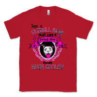Red I'm A Pitbull Mom Just Like A Normal Mom Classic Tee - Bettercallsaul
