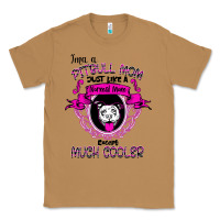 Toasted Coconut I'm A Pitbull Mom Just Like A Normal Mom Classic Tee - Bettercallsaul