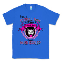 True Royal I'm A Pitbull Mom Just Like A Normal Mom Classic Tee - Bettercallsaul