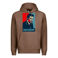 Chestnut Norm macdonald political poster Premium Hoodie - tuanDangUi