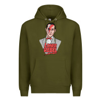 Army Green loner rebel Premium Hoodie - tuanDangUi