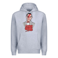 Heather Grey loner rebel Premium Hoodie - tuanDangUi