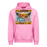 Fuchsia Pink freedom 4th of july Urban Hoodie - BarkalooDesign