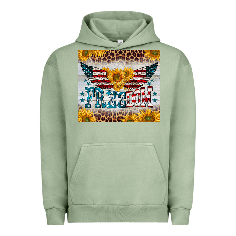 Freedom 4th Of July Urban Hoodie by BarkalooDesign | Teevron