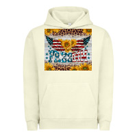 Pigment Pistachio freedom 4th of july Urban Hoodie - BarkalooDesign