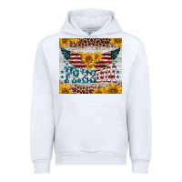 White freedom 4th of july Urban Hoodie - BarkalooDesign