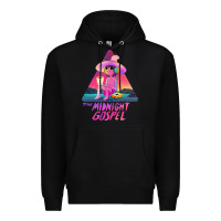 Black midnight gospel t shirt Premium Hoodie - tuanDangUi