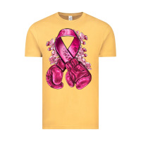 Vintage Mustard breast cancer with boxing gloves Vintage Tee - NancyCooperArtShop