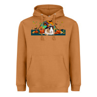 Meerkat Halloween Guinea Pig Heavyweight Hoodie - LillyAllenDesigns
