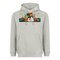 Moon Dust Halloween Guinea Pig Heavyweight Hoodie - LillyAllenDesigns