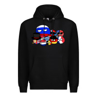 Black countryballs pullover Premium Hoodie - tuanDangUi