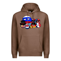 Chestnut countryballs pullover Premium Hoodie - tuanDangUi