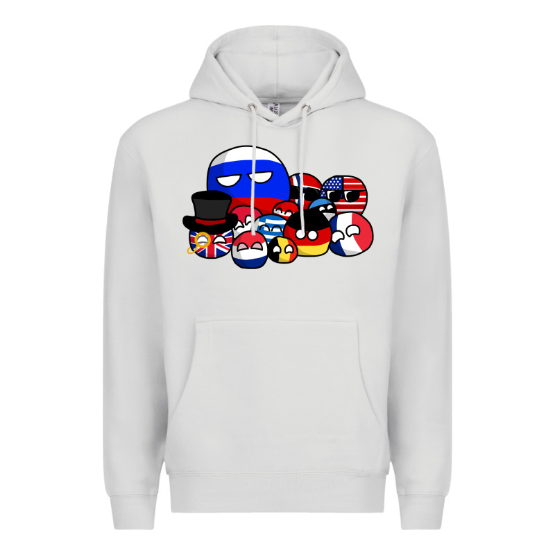Countryballs Pullover Premium Hoodie by tuanDangUi | Teevron