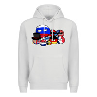 Dove Grey countryballs pullover Premium Hoodie - tuanDangUi