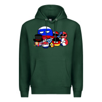 Sports Green countryballs pullover Premium Hoodie - tuanDangUi