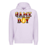 Lilac game day softball Premium Hoodie - FaDigitalArtStudio